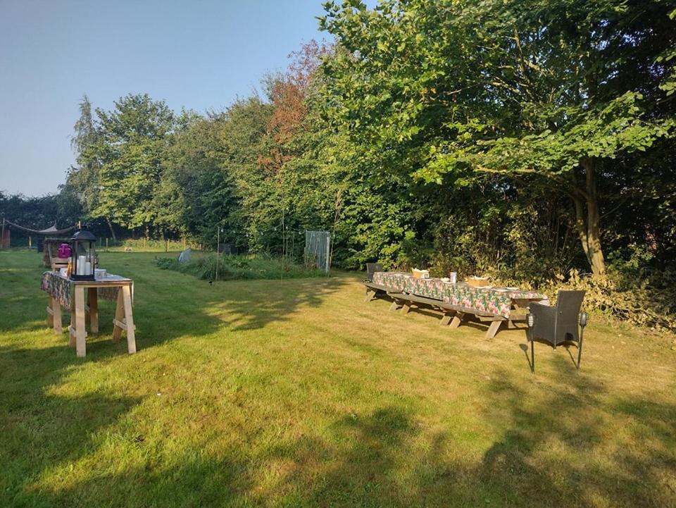 Grytmanshoeve, Vakantiehuis Met Glamping Niawier Exterior photo